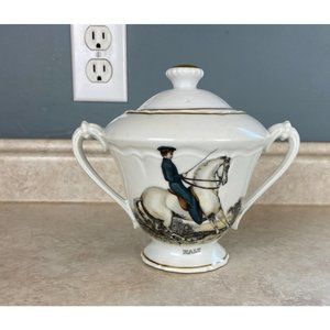 Porcelaine De Paris France HALT Urn